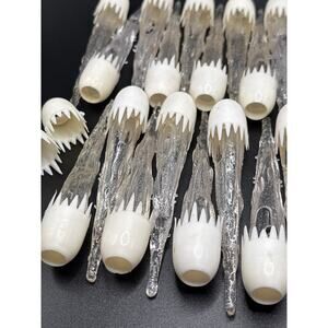 Vintage Merry Lites Icicle Light Covers by Noma 70s Christmas Tree Decoration